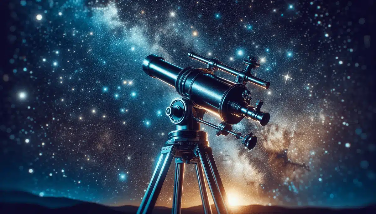 télescope et lunette terrestre